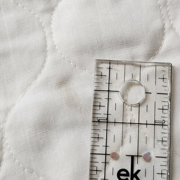 Cottagecore embroidered baby blanket mushroom cat dog flowers - Picture 10 of 12